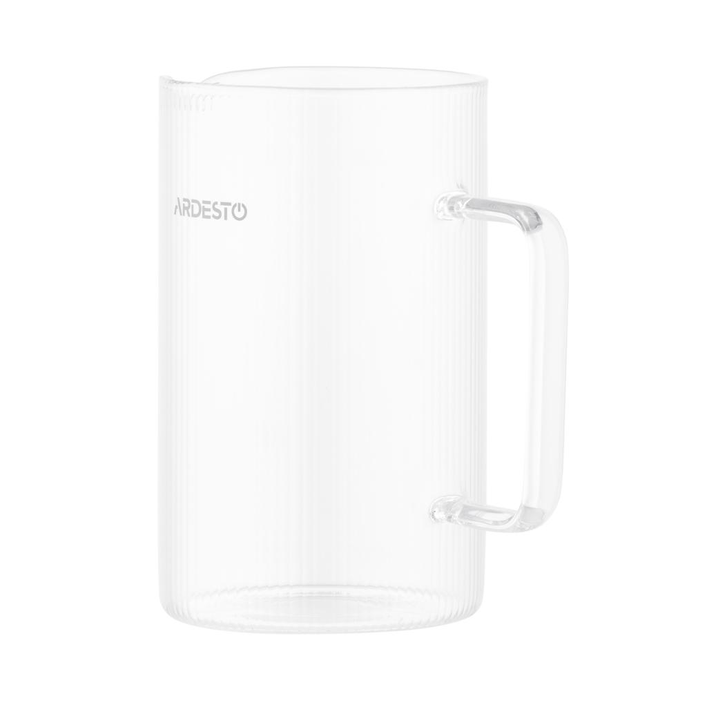 Френч-прес Ardesto Midori, 800мл, боросилікатне скло, бамбук, прозорий (AR1009WL) - изображение 5