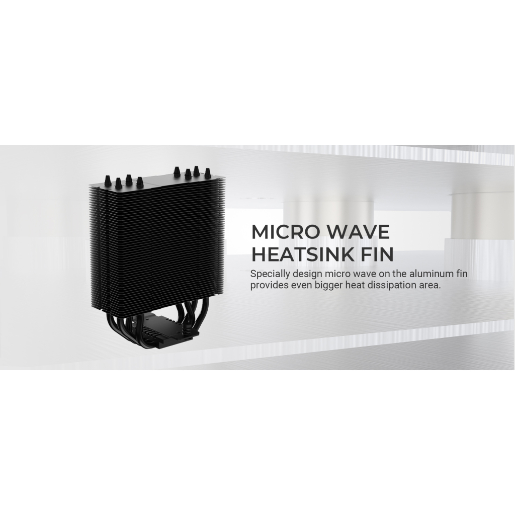 Кулер до процесора ID-Cooling SE-214-XT Black - зображення 10