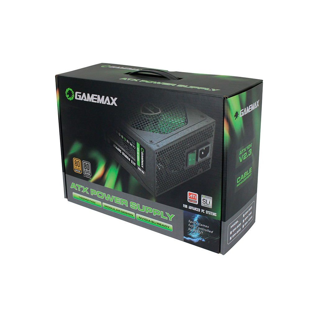 Блок живлення Gamemax 600W (GM-600-WHITE) - зображення 6