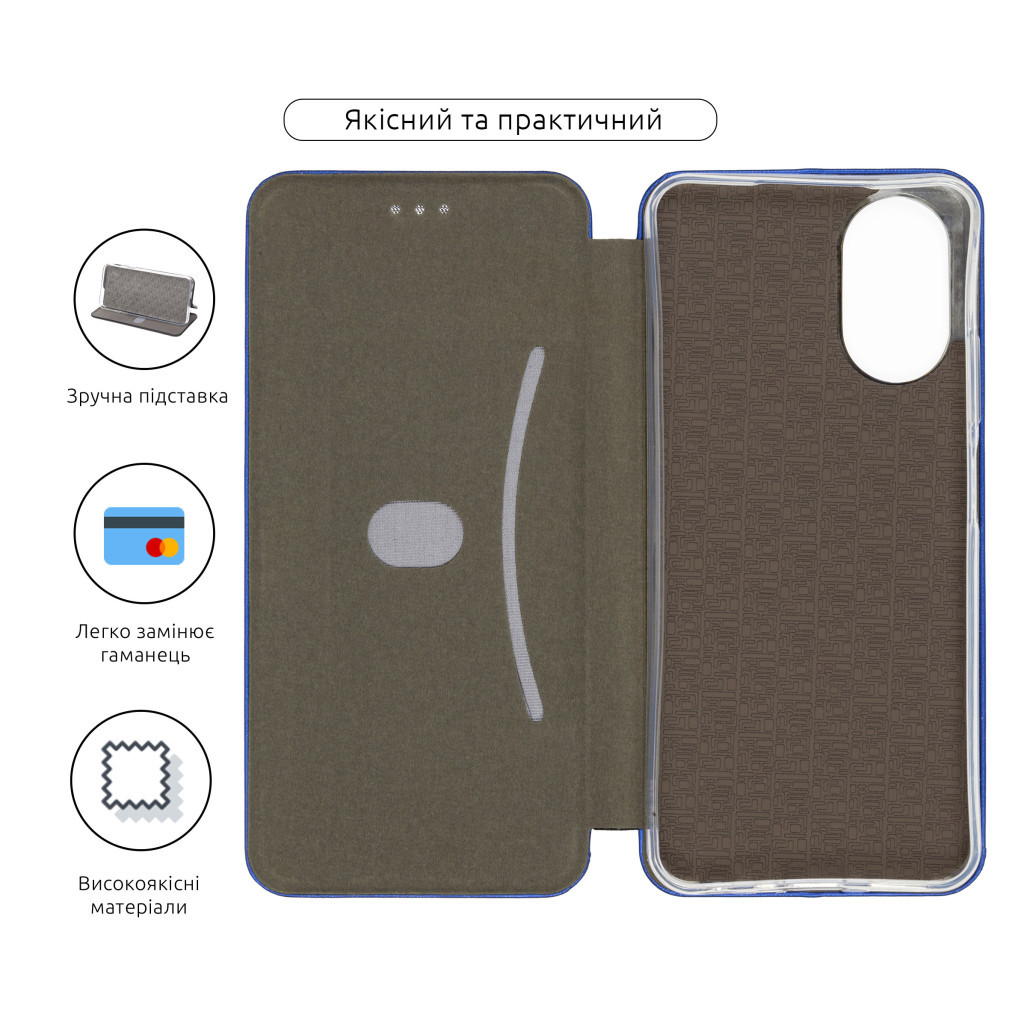 Чохол до мобільного телефона Armorstandart G-Case OPPO A18 4G / A38 4G Blue (ARM71034) - зображення 3