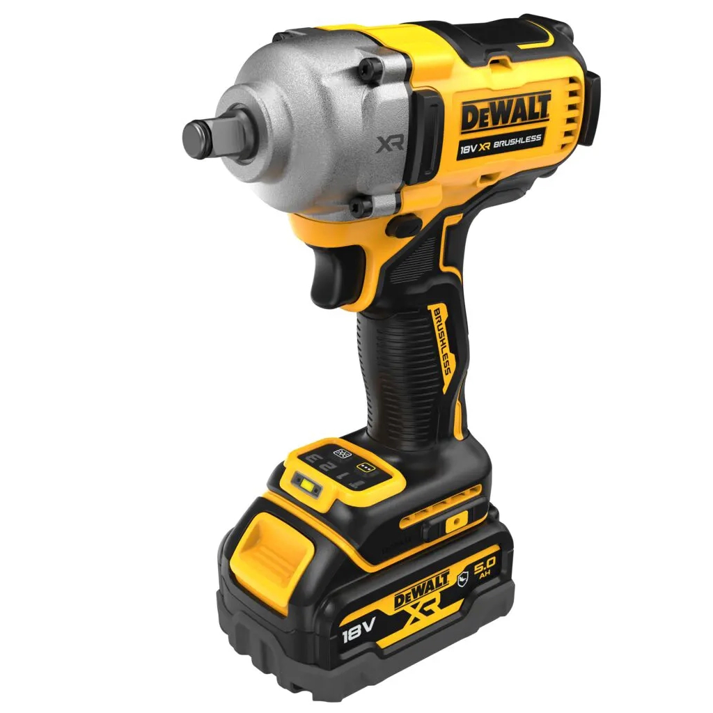 Гайковерт DeWALT 18 В XR Li-lon,812 Нм, 2 АКБ, ЗП, чохол (DCF891P2G) - изображение 3