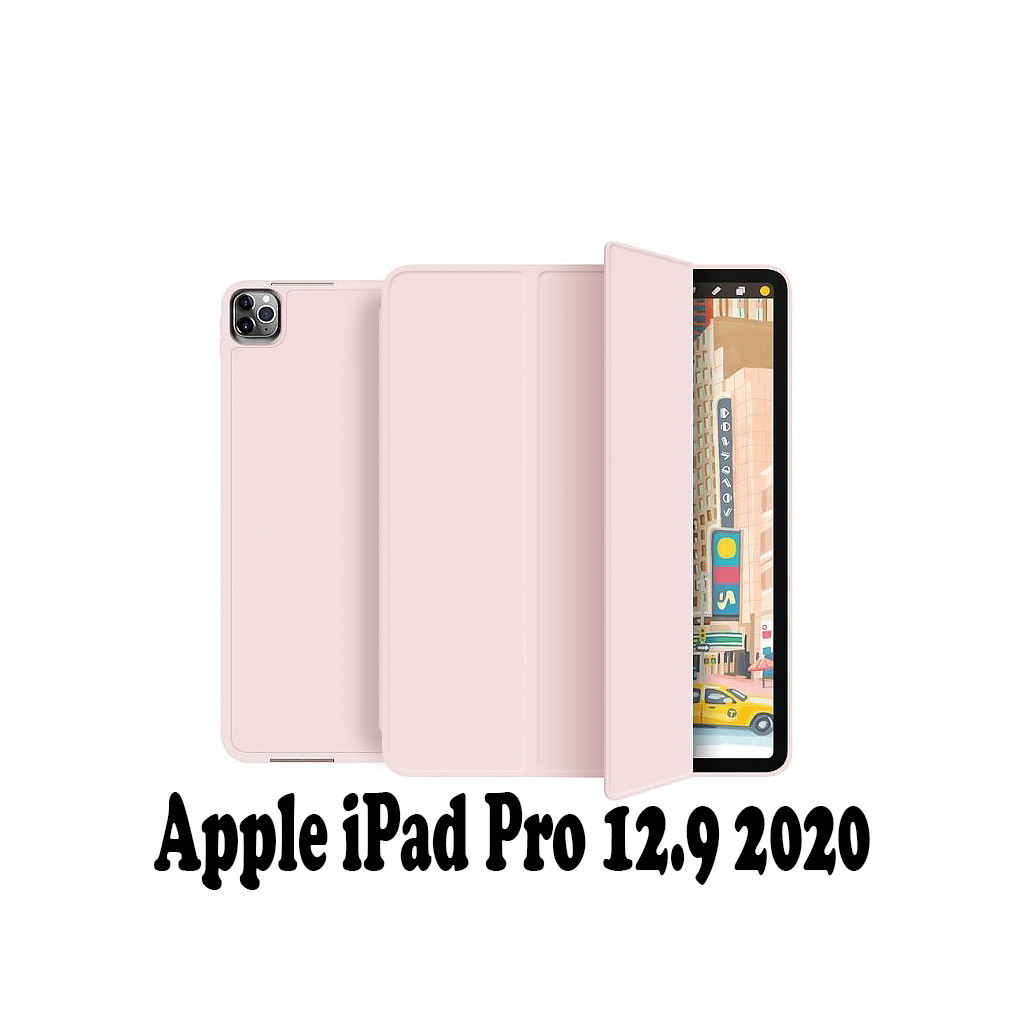 Чохол до планшета BeCover Pencil Mount Apple iPad Pro 12.9 2020/21/22 Pink (707532) - зображення 1
