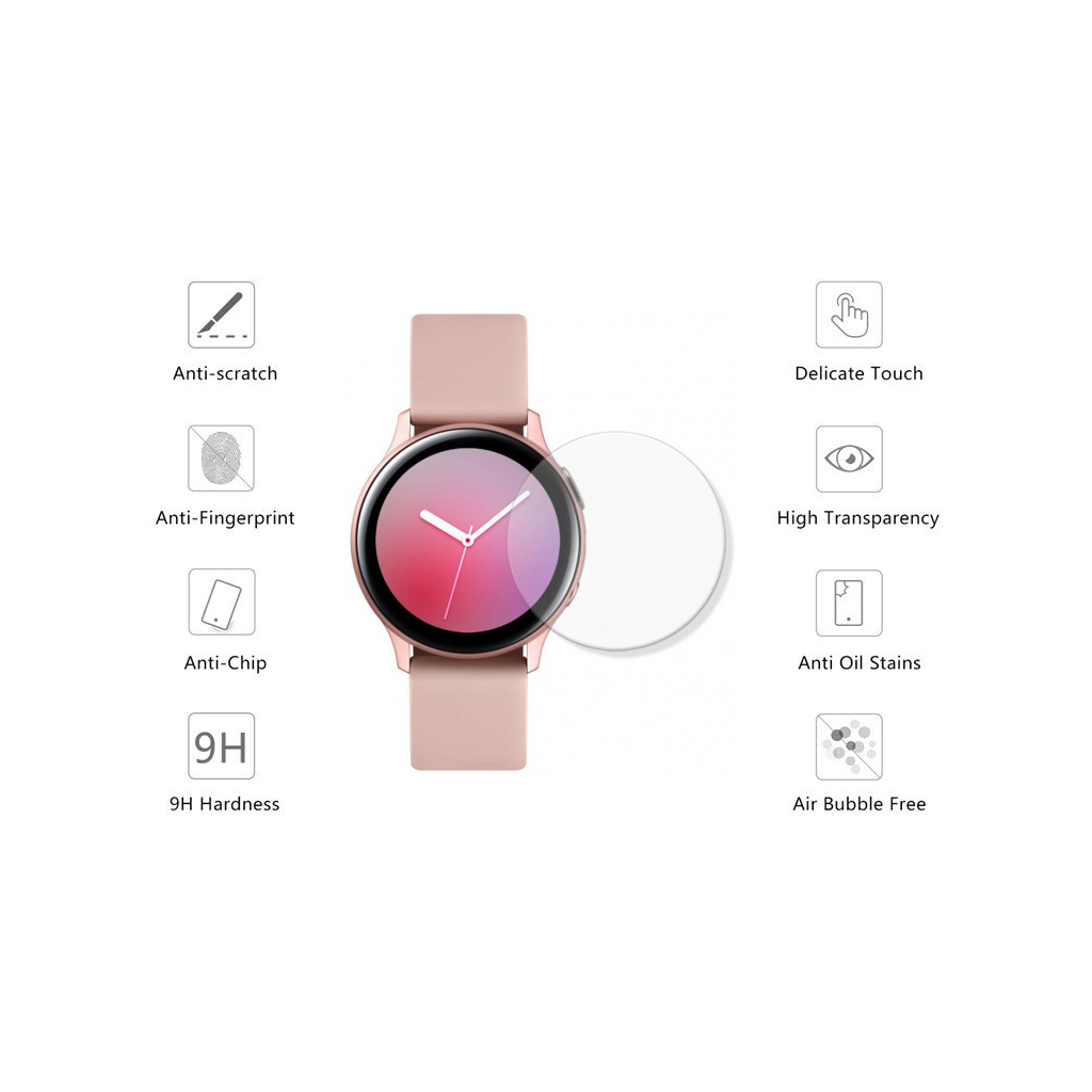 Скло захисне Drobak glass-film Ceramics Samsung Galaxy Watch 4 40mm (313155) - зображення 2