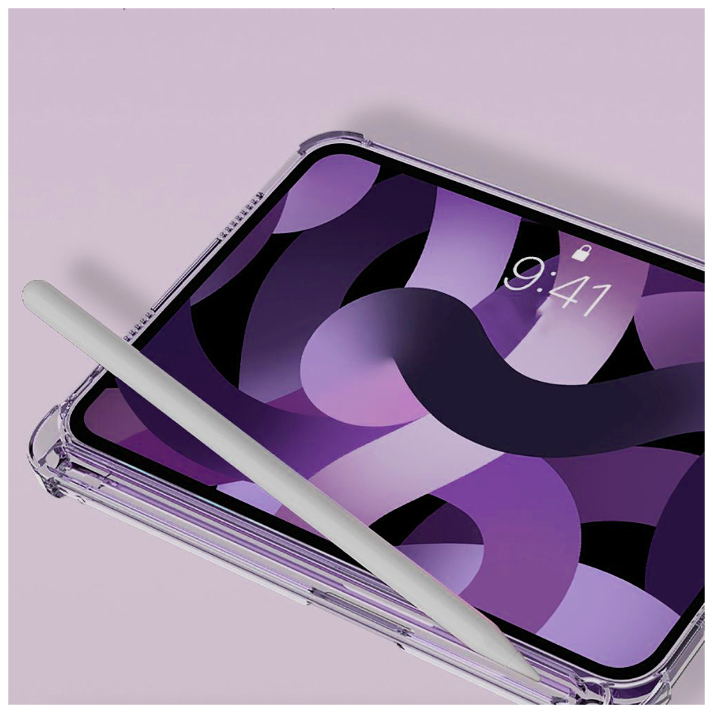 Чохол до планшета BeCover TPU Edge mount Pencil Apple iPad Air 5 (2022) 10.9" Purple (708774) - зображення 4