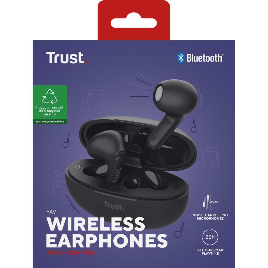 Навушники Trust Yavi Earphones Black (25298) - зображення 7
