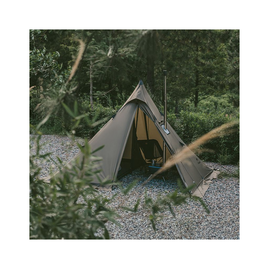Намет Naturehike із гострою верхівкою CNK2300ZP025 коричневий (6976023922534) - зображення 3