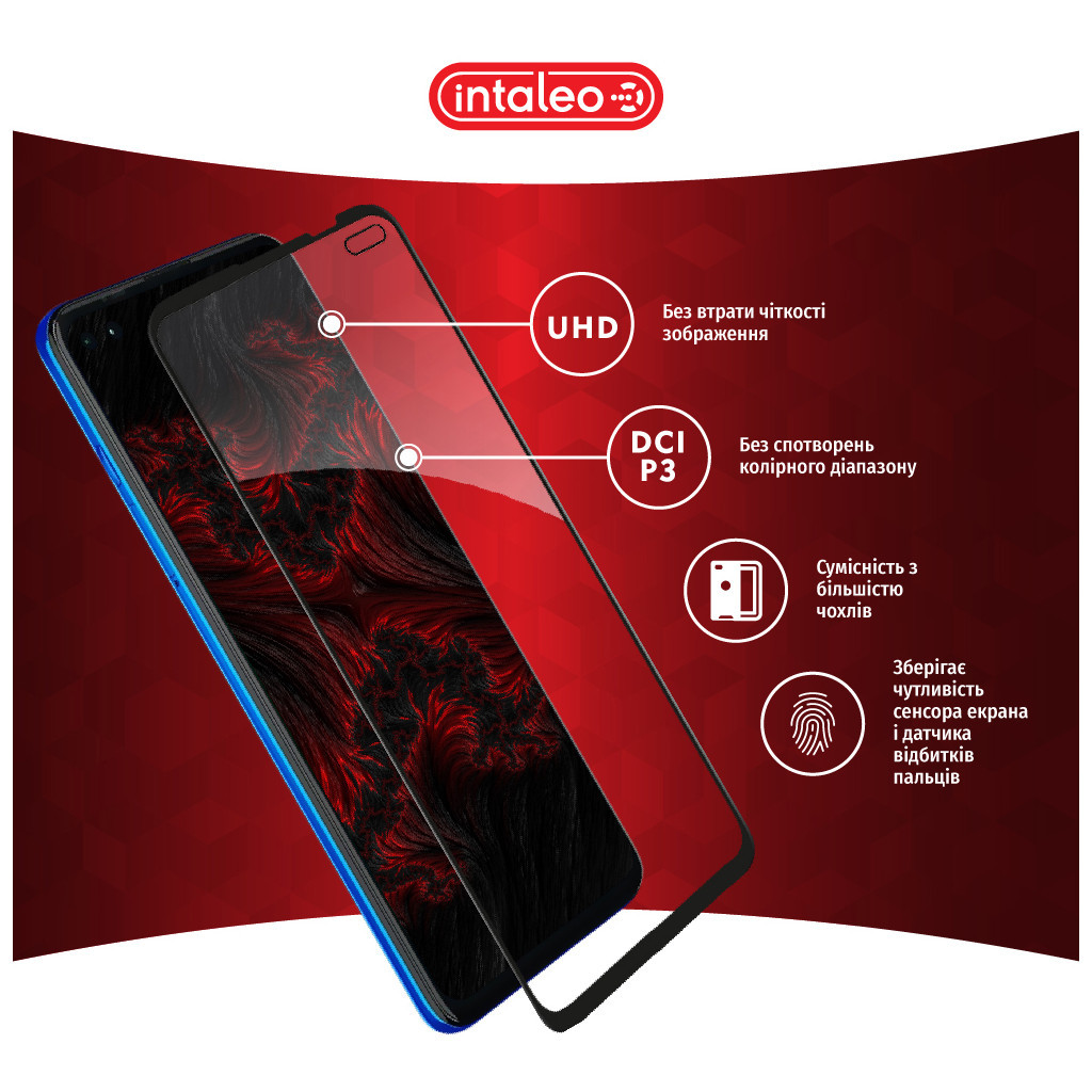 Скло захисне Intaleo Full Glue MOTO G100 (1283126521331) - зображення 4