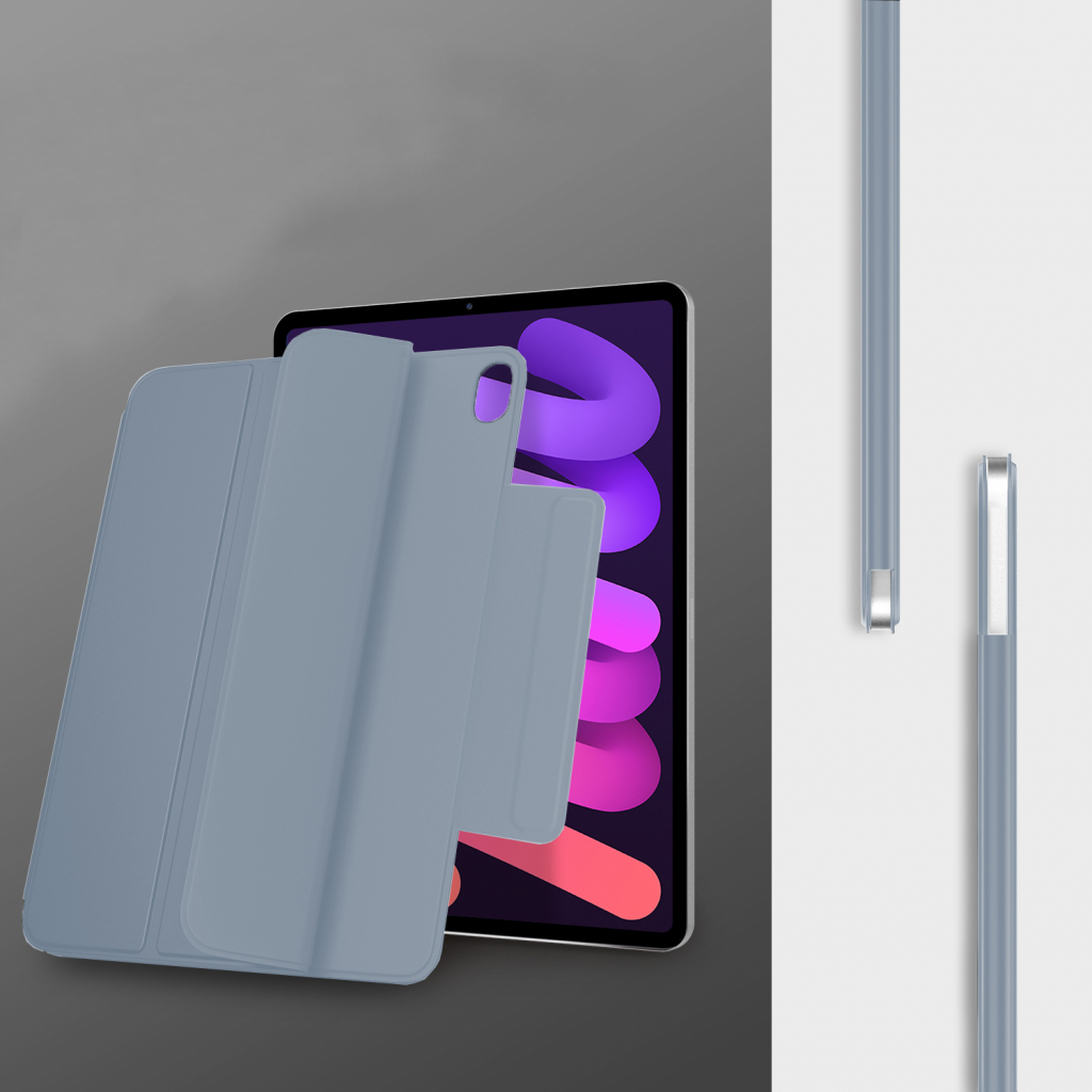 Чохол до планшета BeCover Magnetic Buckle Apple iPad mini 6 2021 Light Blue (706828) - зображення 3