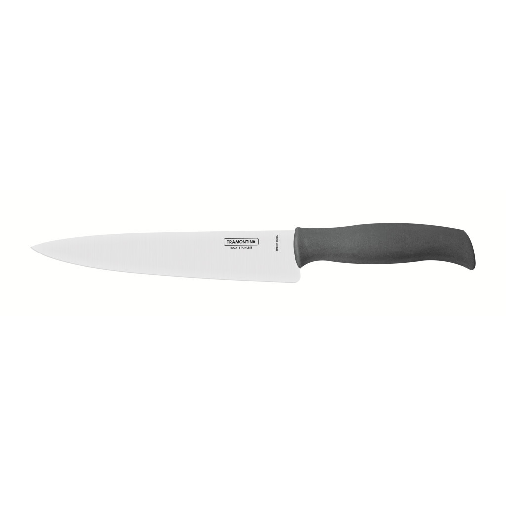 Кухонний ніж Tramontina Soft Plus Grey Chef 203 мм (23664/168) - зображення 4