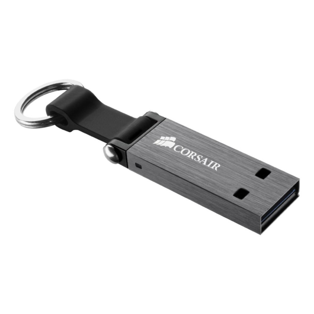 USB флеш накопичувач Corsair 128GB Voyager Mini USB 3.0 (CMFMINI3-128GB) - зображення 2