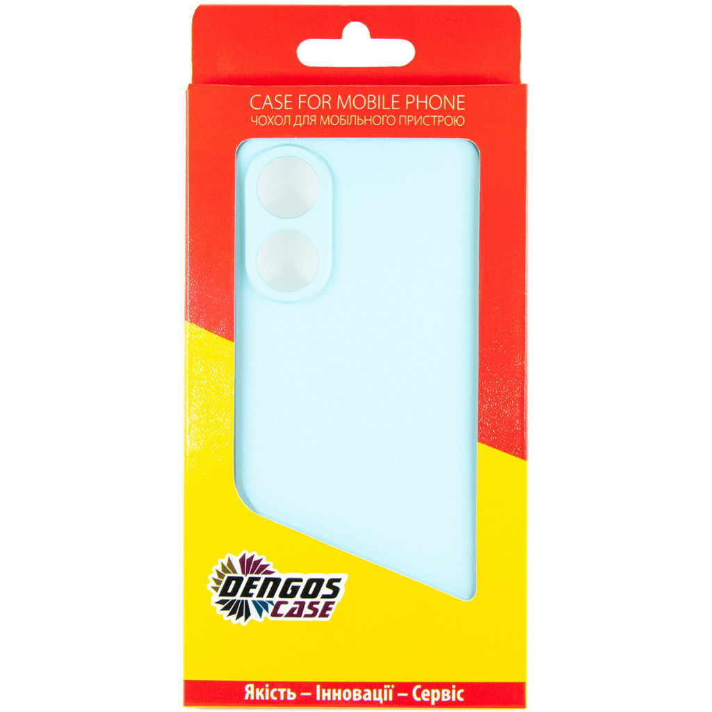 Чохол до мобільного телефона Dengos Soft Oppo A78 4G (ice blue) (DG-TPU-SOFT-34) - зображення 5