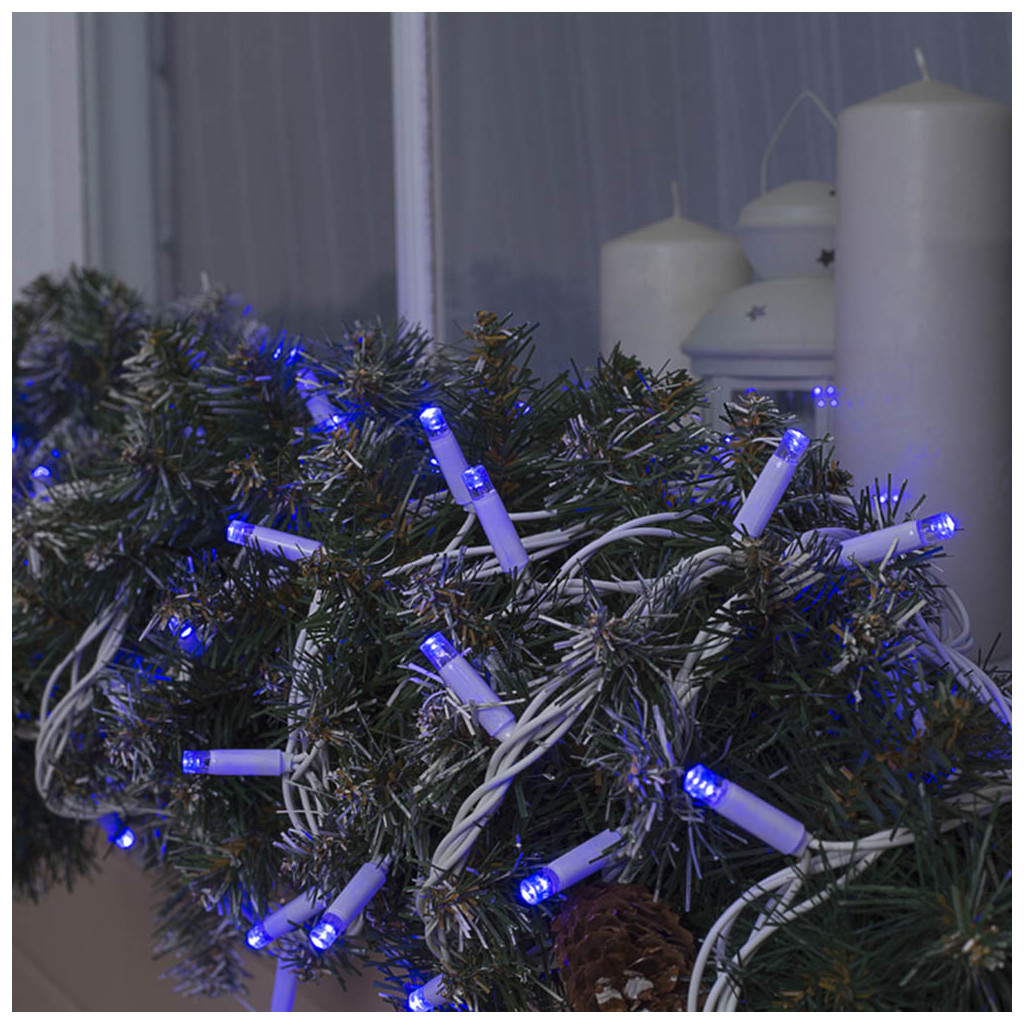 Гірлянда ColorWay IP65 10м 100Led блакитне світло (CW-GO-100L10BL) - зображення 11
