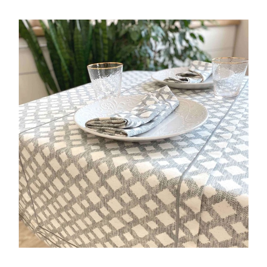 Доріжка на стіл Прованс Avantime Лофт Сірий 40х140 см (17311) - зображення 2