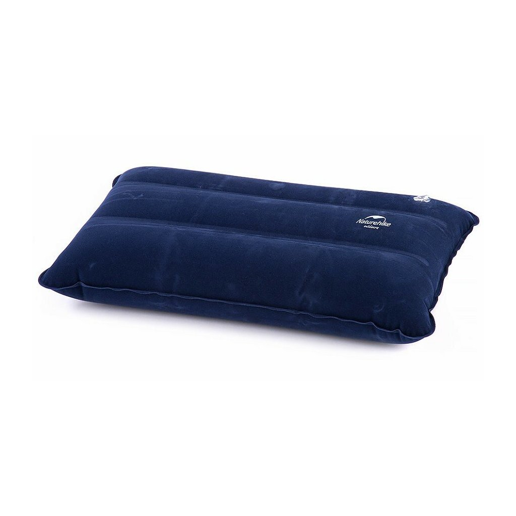 Туристична подушка Naturehike Square Inflatable NH18F018-Z Dark Blue (6927595760901) - зображення 1