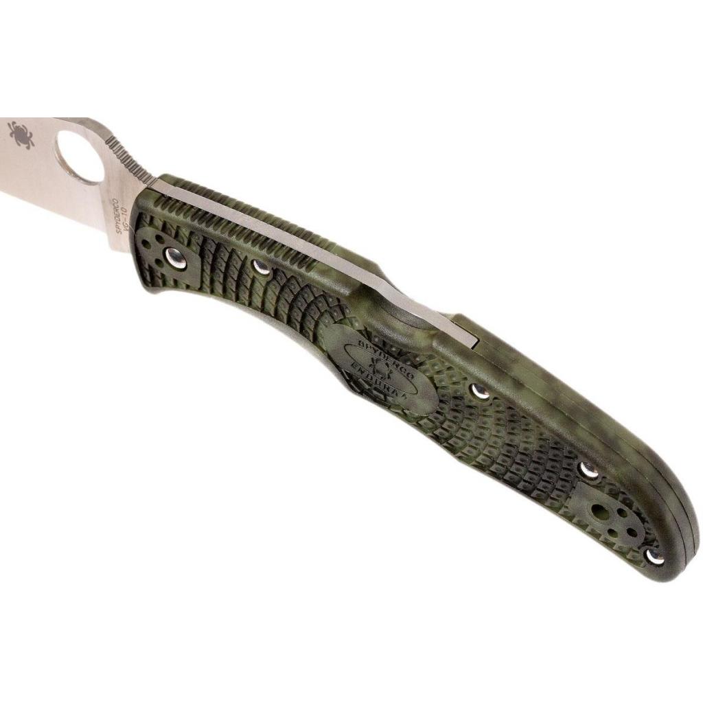 Ніж Spyderco Endura 4 Flat Ground, camo (C10ZFPGR) - зображення 4