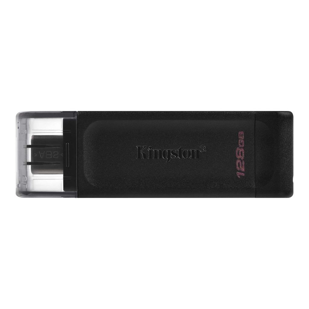 USB флеш накопичувач Kingston 128GB DataTraveler 70 USB 3.2 / Type-C (DT70/128GB) - зображення 1
