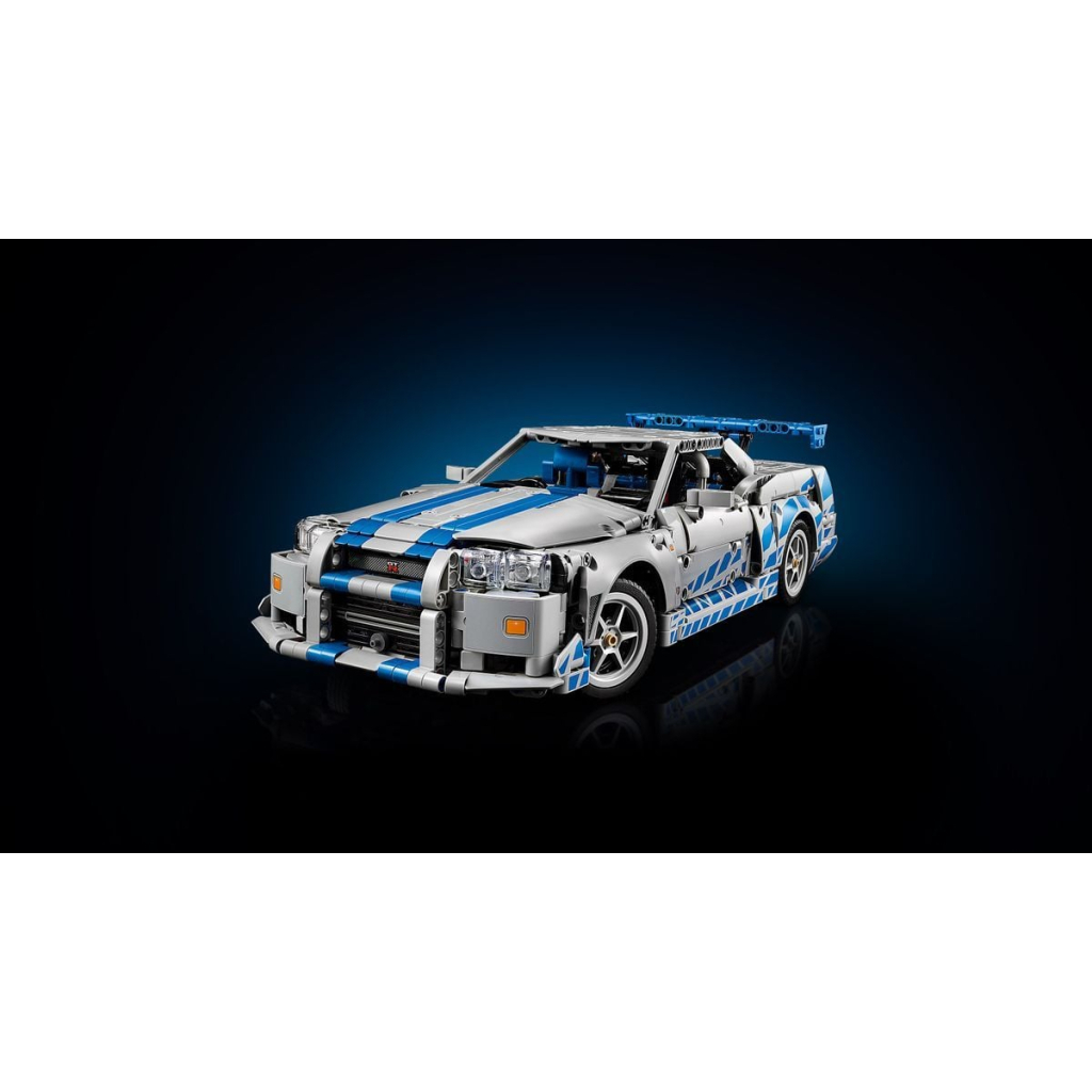 Конструктор LEGO Technic Подвійний форсаж Автомобіль Nissan Skyline GT-R (42210) - зображення 12