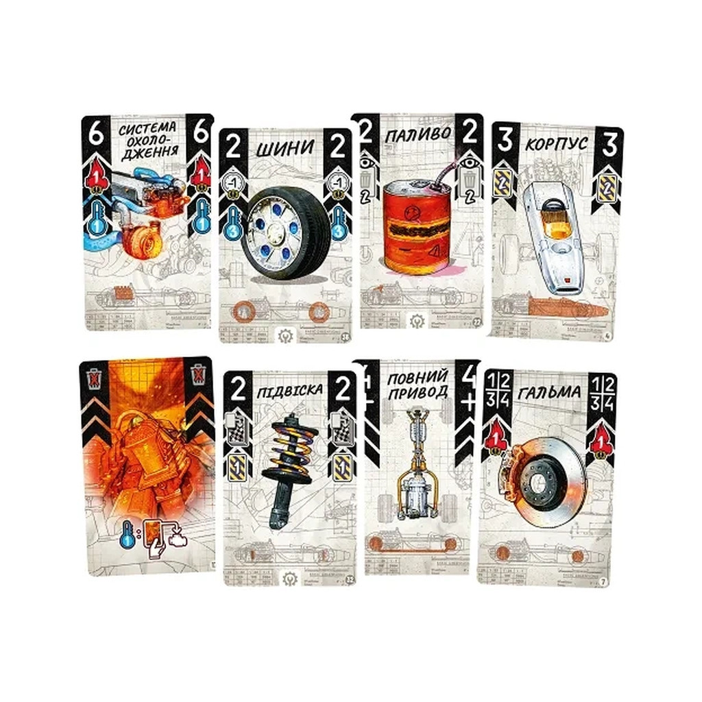 Настільна гра Lord of Boards Турбо: Спека на треку (Heat: Pedal to the metal) (LOB2301UA) - зображення 5