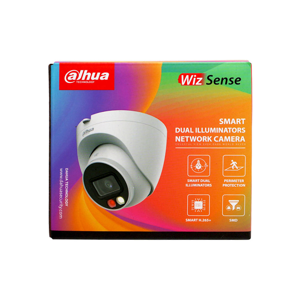 Камера відеоспостереження Dahua DH-IPC-HDW2249T-S-IL (3.6) - зображення 6