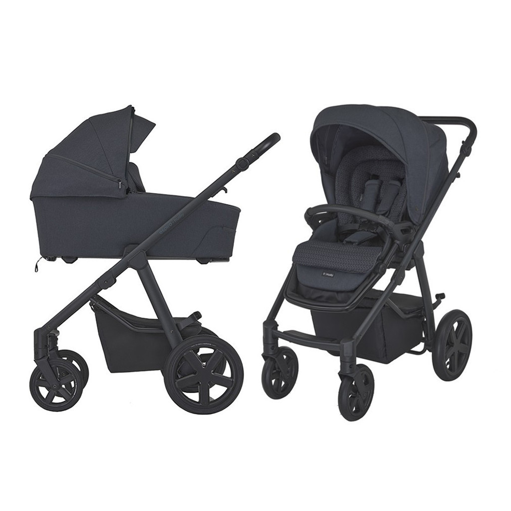 Коляска Espiro 2 в 1 Husky XL 2023 17 Graphite Wind (206764) - зображення 1