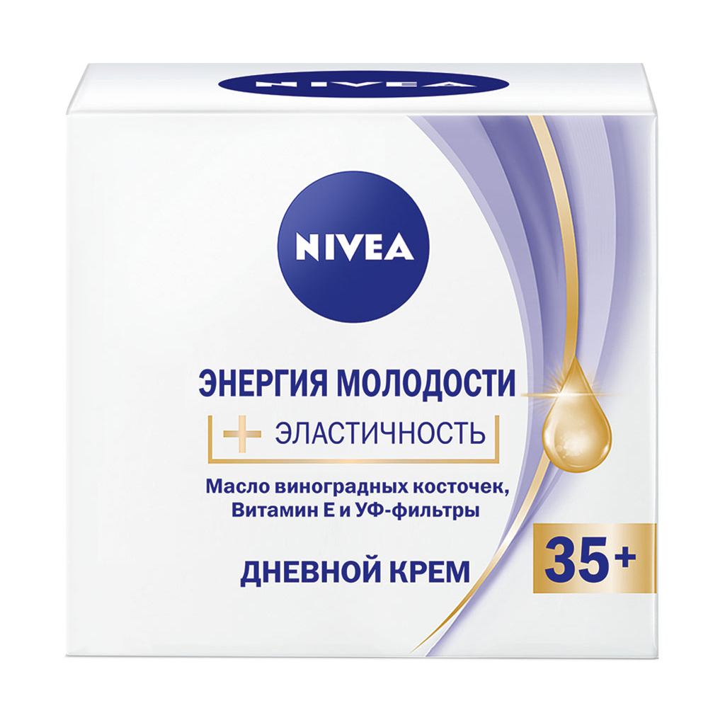 Крем для обличчя Nivea Денний Енергія Молодості 35+ 50 мл (4005900450876) - зображення 1