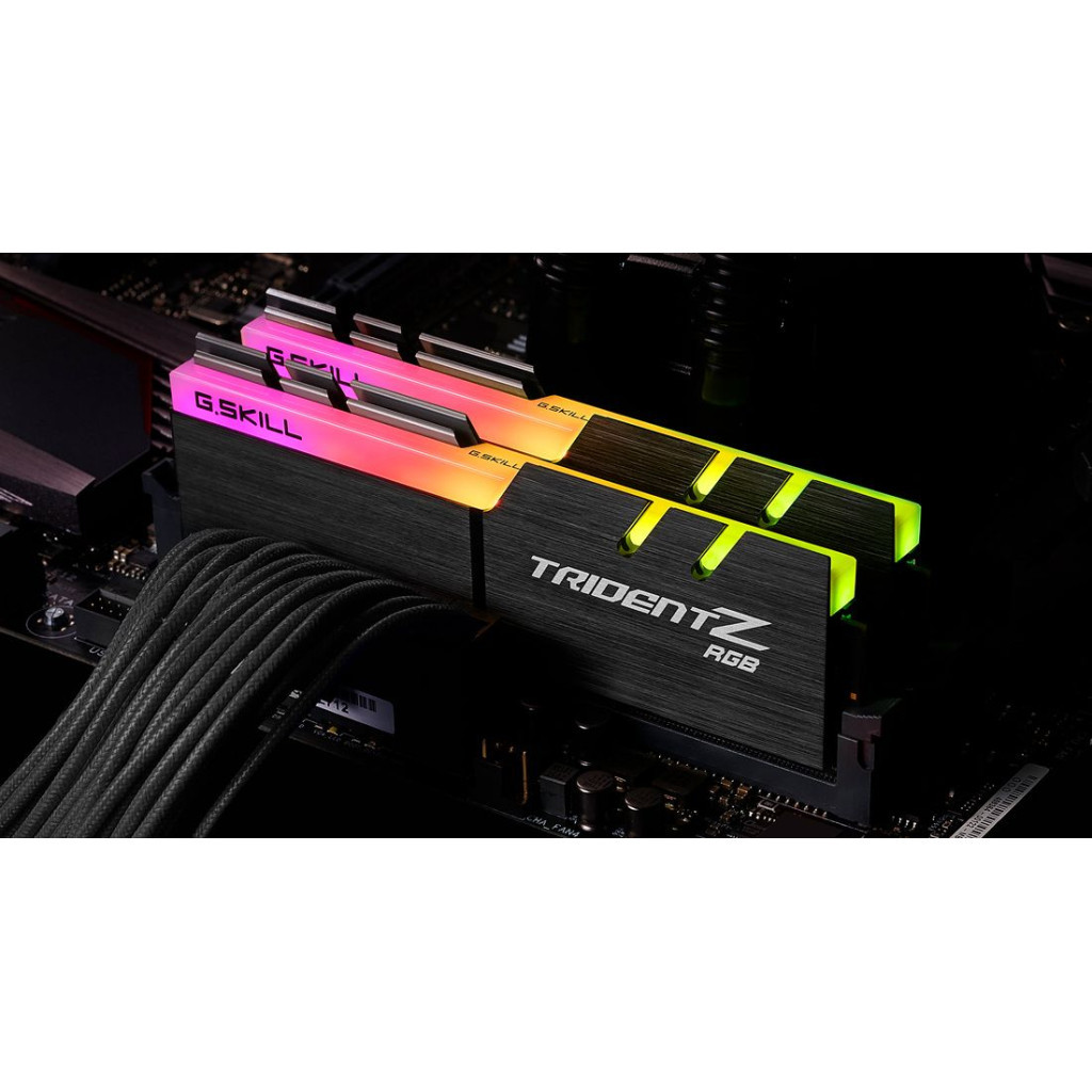 Модуль пам'яті для комп'ютера DDR4 16GB (2x8GB) 3600 MHz Trident Z RGB G.Skill (F4-3600C18D-16GTZRX) - изображение 4