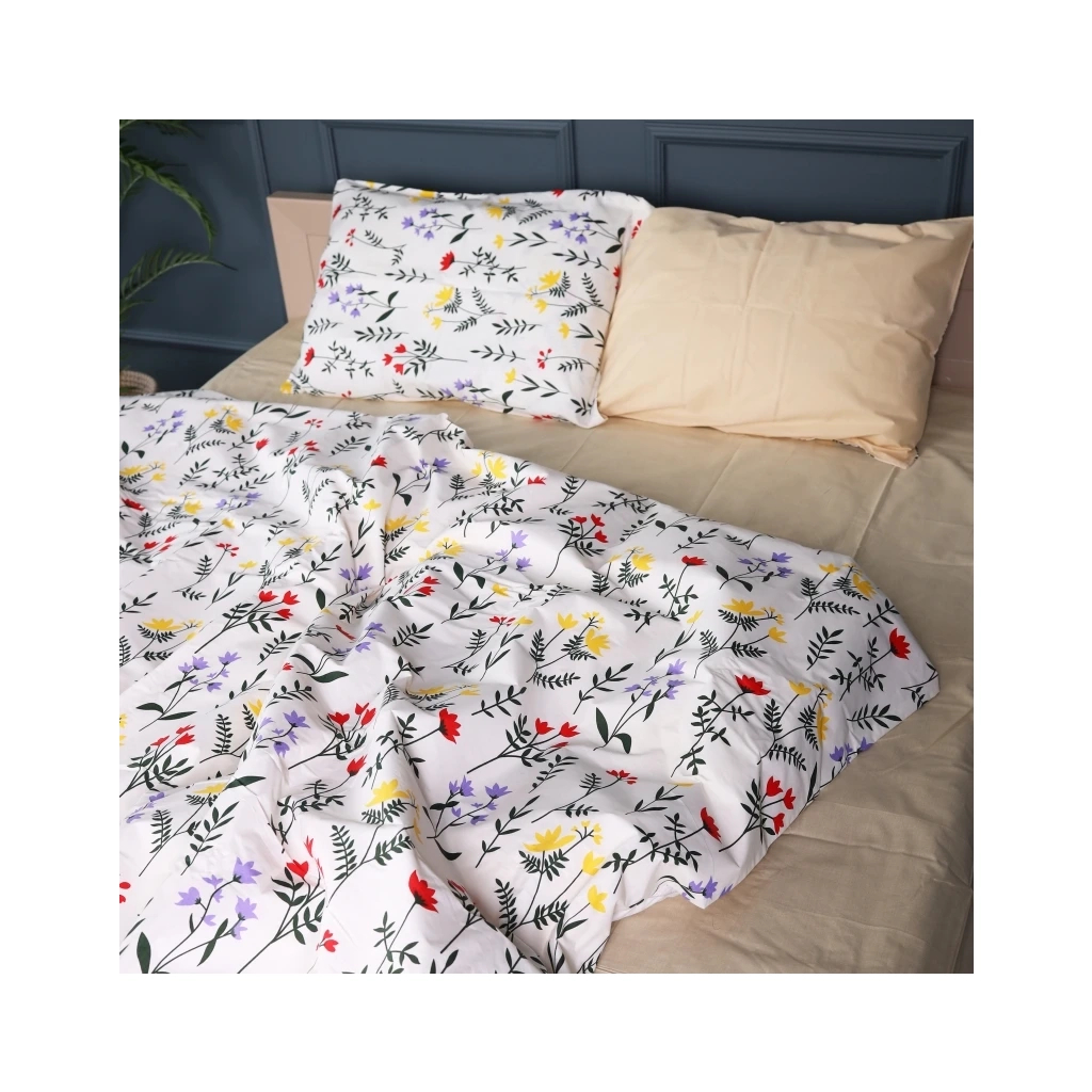 Простирадло MirSon Бязь Premium 17-0226 Makerena 150x220 см (2200001883680) - зображення 1