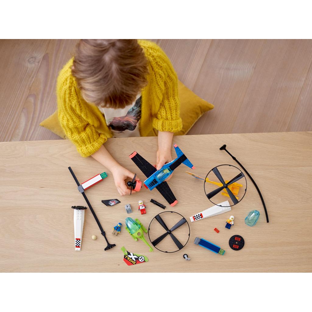 Конструктор LEGO City Повітряна гонка 140 деталей (60260) - зображення 7