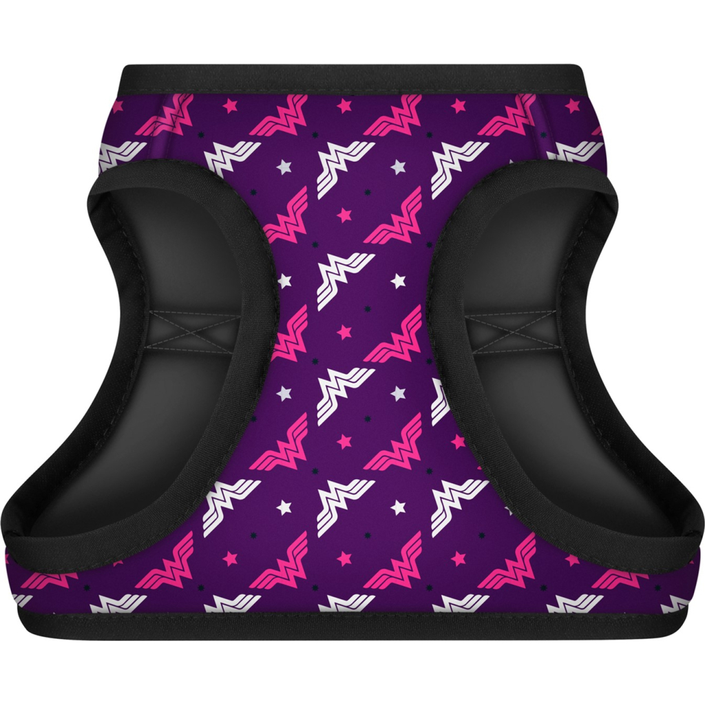 Шлея для собак WAUDOG Clothes з QR паспортом "Диво-жінка фіолет" XS3 (1003-4008) - зображення 2