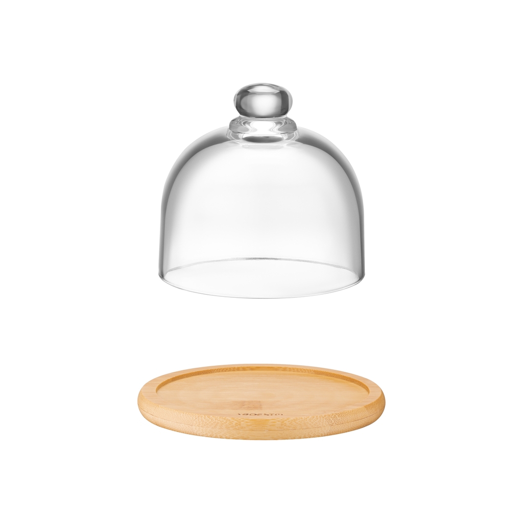 Блюдо Ardesto зі скляною кришкою 12 см (AR2612BD) - зображення 3