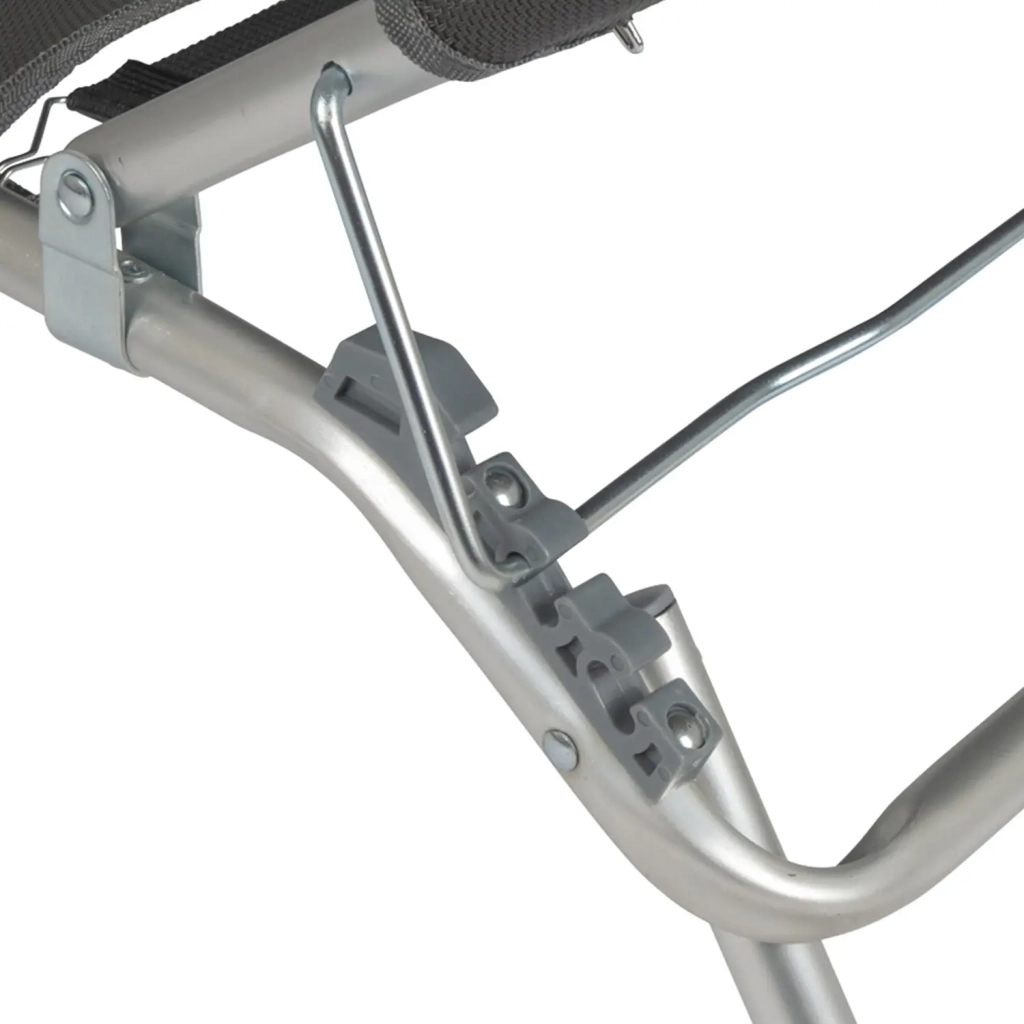 Розкладачка Bo-Camp Sun Lounger 3 Positions Anthracite (1304480) - зображення 8