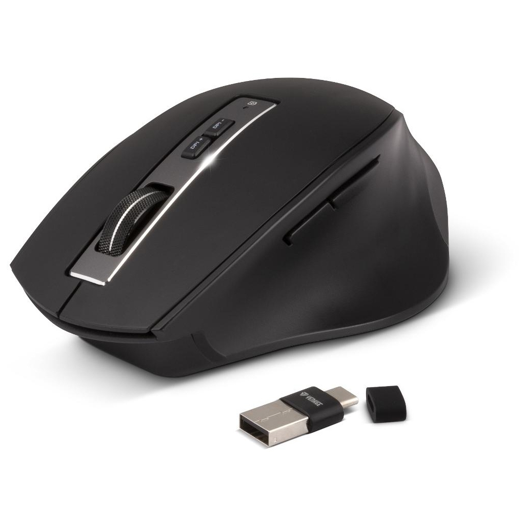 Мишка YENKEE YMS 2075 Range Wireless Black (45017694) - зображення 1