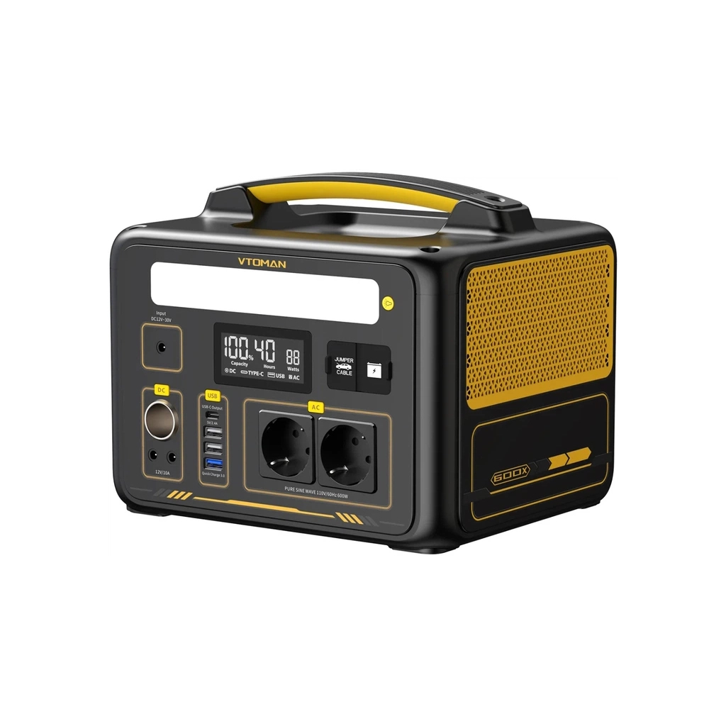 Зарядна станція Vtoman Jump 600X 299Wh (Jump 600X) - изображение 2