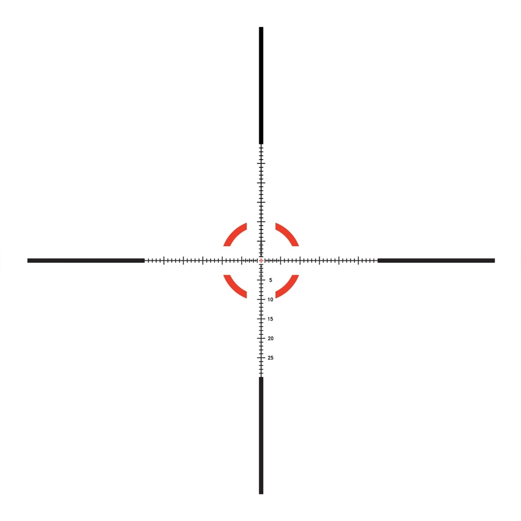 Оптичний приціл Trijicon Credo 1-8x28 Red/Green MRAD Segmented Circle (CR828-C-2900032) - зображення 5
