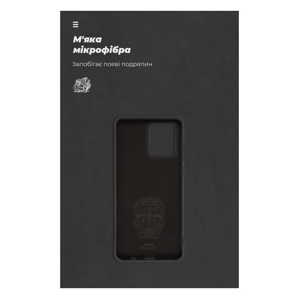 Чохол до мобільного телефона Armorstandart ICON Case Motorola G84 5G Black (ARM70879) - зображення 4