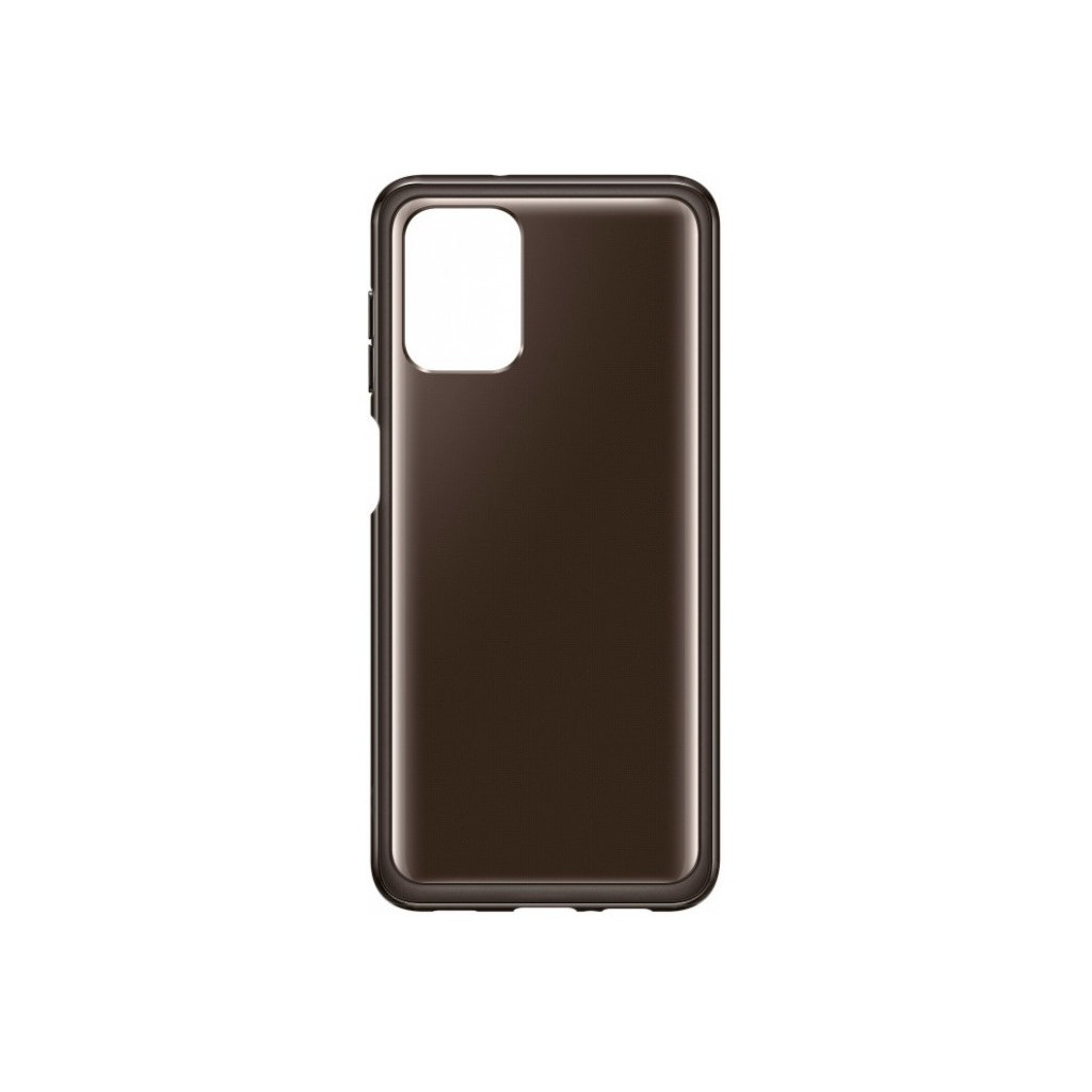Чохол до мобільного телефона Samsung Soft Clear Cover Galaxy A12 (A125) Black (EF-QA125TBEGRU) - зображення 1