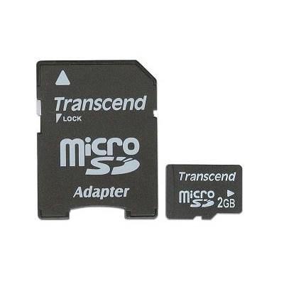 Карта пам'яті Transcend 2Gb microSD (TS2GUSD) - зображення 1