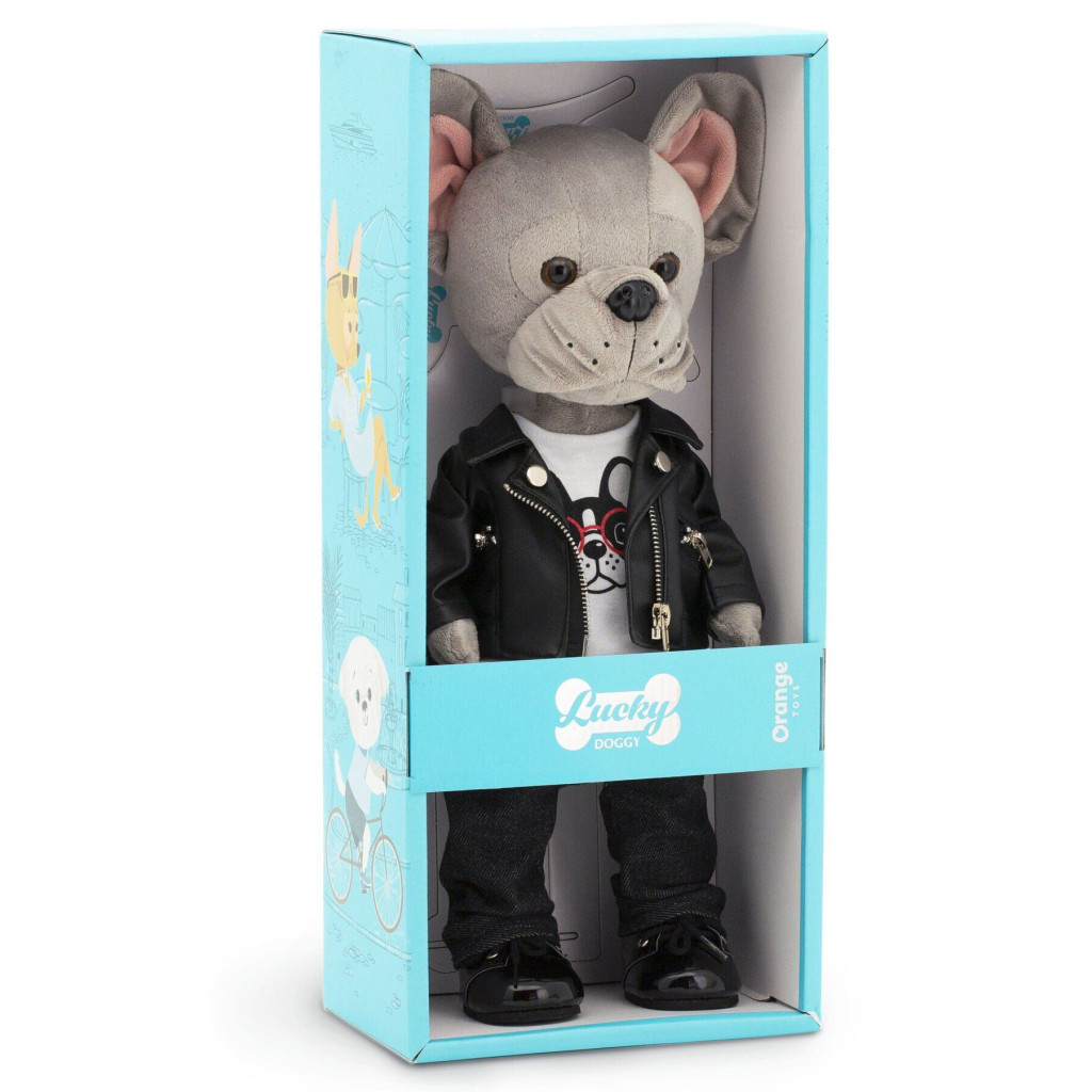 М'яка іграшка Orange Lucky Dog Lucky Maxx: Крутий байкер (LD060) - зображення 12