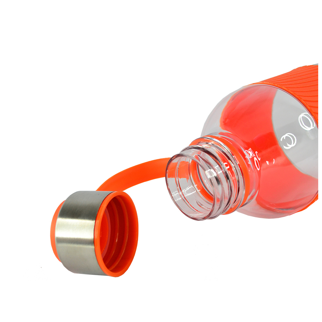 Пляшка для води Line Art Limpid 850 мл помаранчевий (20222LA-06) - зображення 6