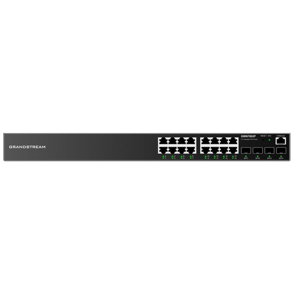 Комутатор мережевий Grandstream GWN7802P - изображение 5