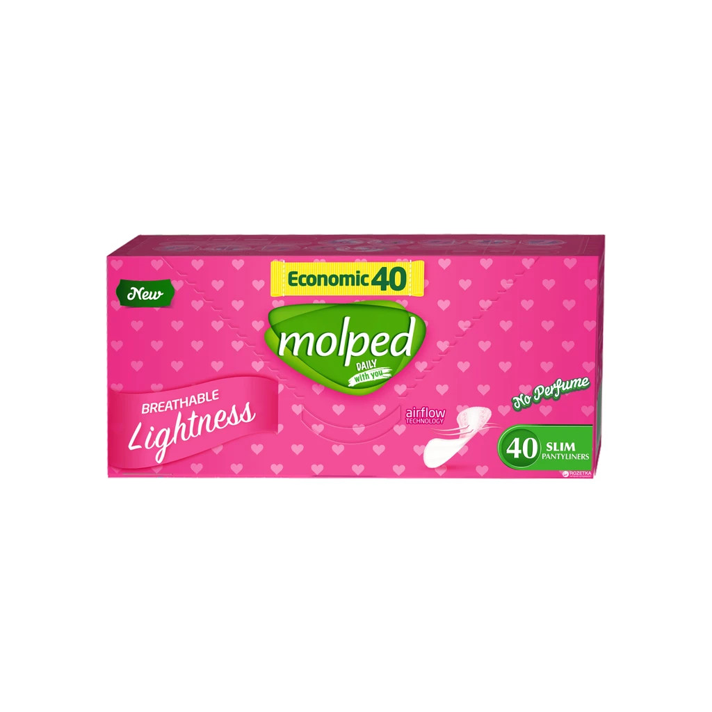 Щоденні прокладки Molped Everyday Freshness 40 шт (8690536825905) - зображення 1