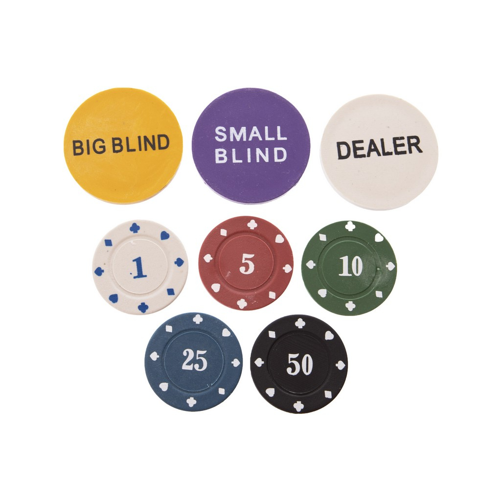 Настільна гра Johnshen Sports Покерний набір на 500 фішок без номіналу + сукно (бляшана коробка) (IG-3006) - зображення 2