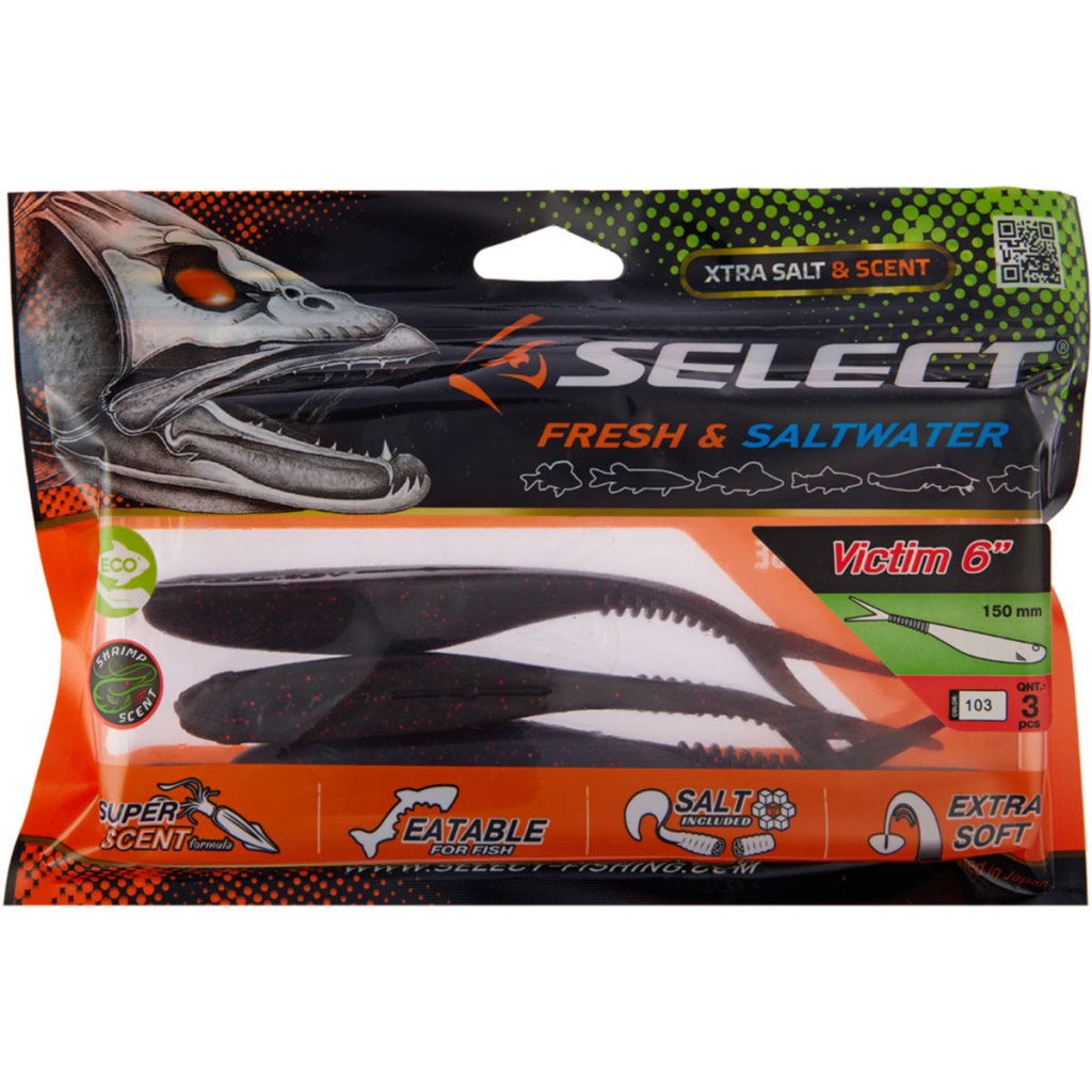 Силікон рибальський Select Victim V-Tail 6" 103 (3 шт/уп) (1870.74.51) - зображення 2