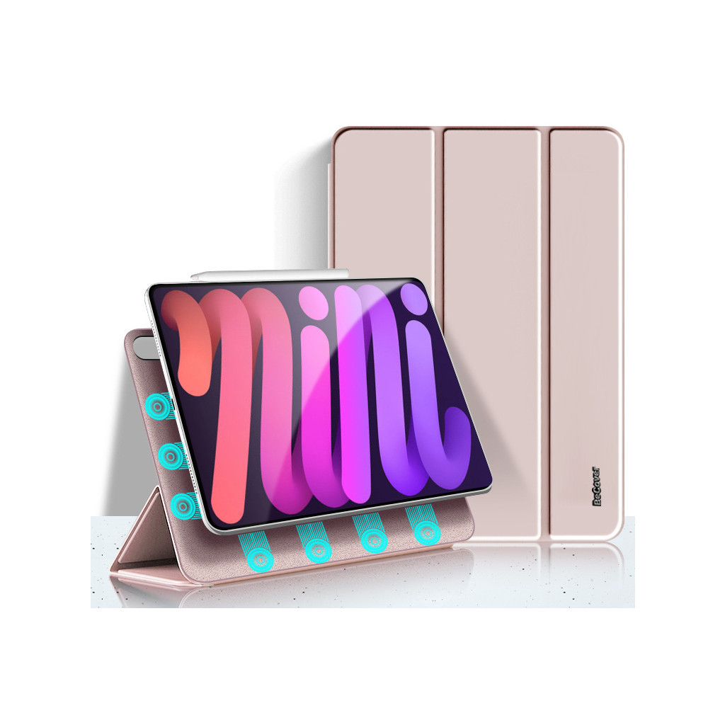 Чохол до планшета BeCover Magnetic Apple iPad mini 6 2021 Pink (706840) - зображення 3