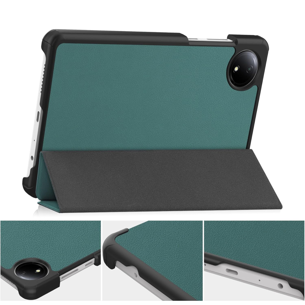 Чохол до планшета BeCover Smart Case Xiaomi Redmi Pad SE 8.7" Dark Green (711906) - зображення 3