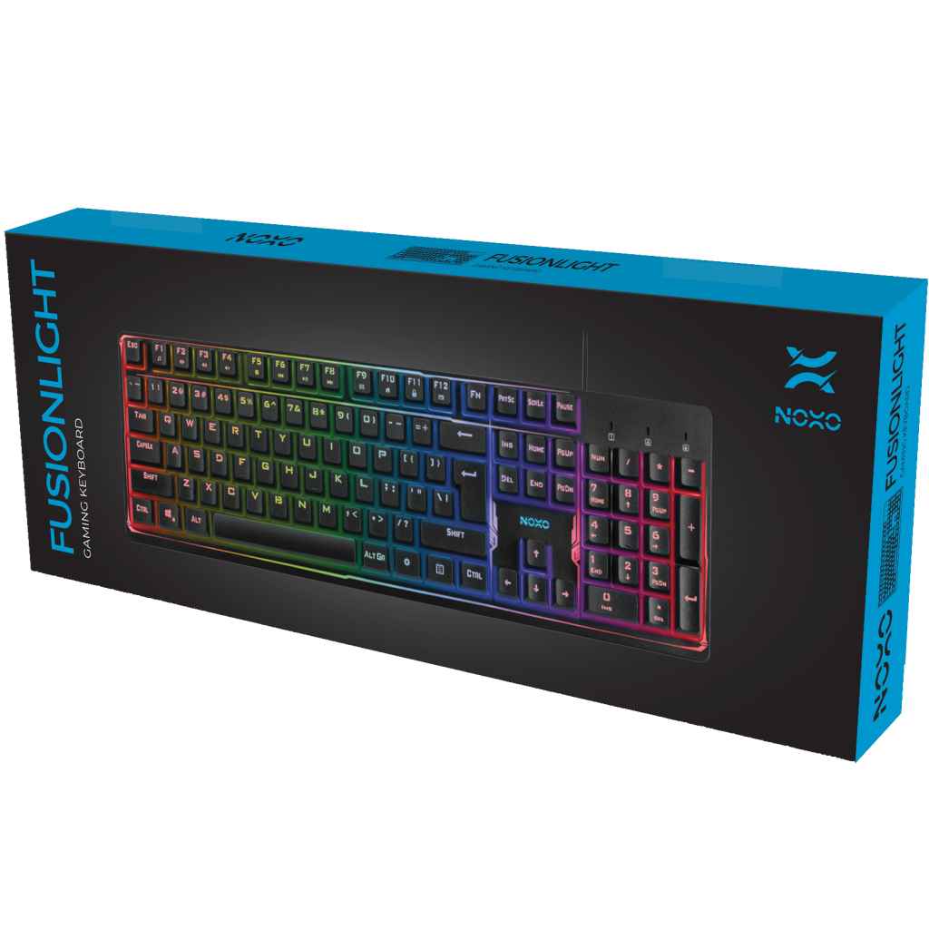 Клавіатура Noxo Fusionlight RU (4770070882047) - зображення 6