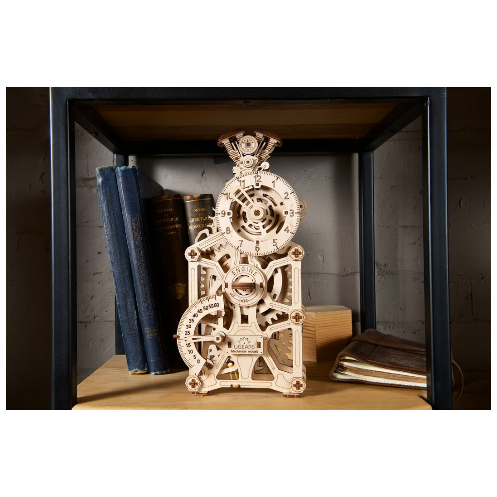 Конструктор Ugears Годинник Двигун (6337516) - зображення 9