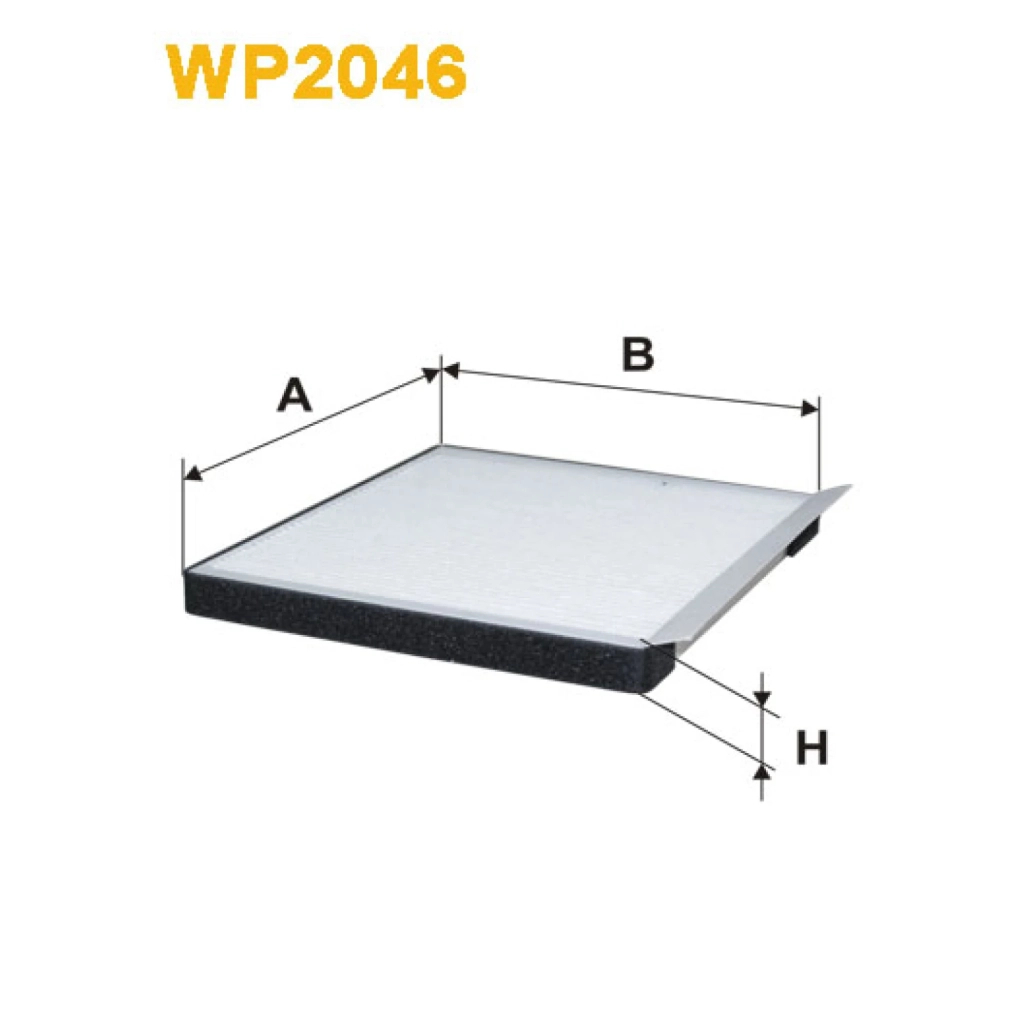 Повітряний фільтр для автомобіля Wixfiltron WP2046 - зображення 1
