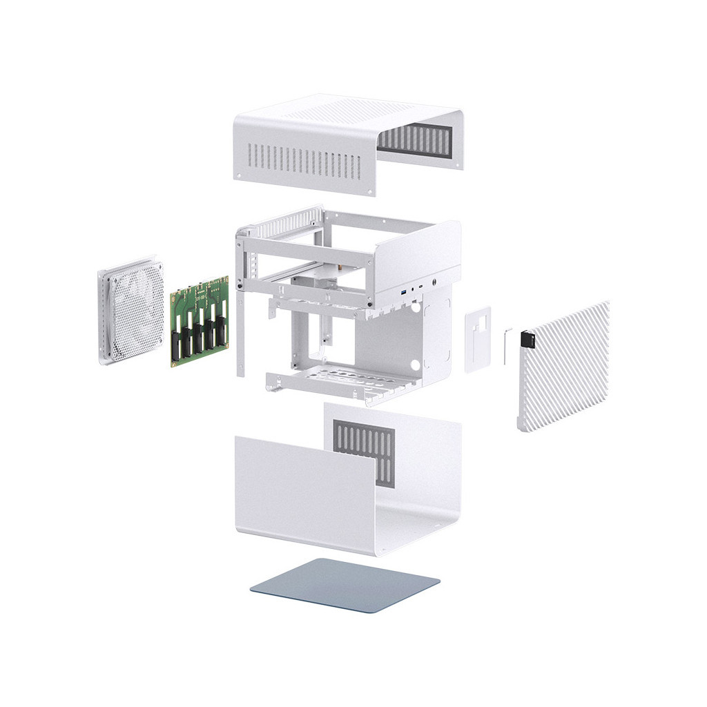 Корпус JONSBO N2 White - зображення 12