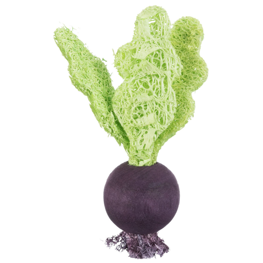 Іграшка для гризунів Trixie Набір дерев'яний у формі овочів 6 х 9 см (4011905619491) - зображення 3